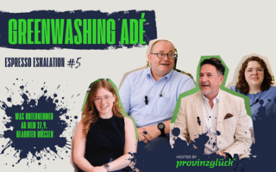 Espresso Eskalation: Greenwashing adé – was Unternehmen jetzt wissen sollten
